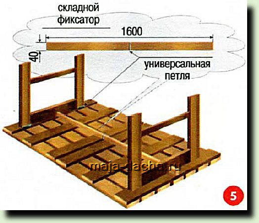 Складаний столик робимо самі