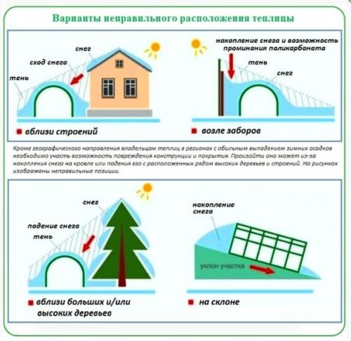 Де можна ставити парник