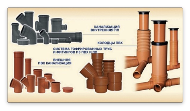Труби ПВХ для каналізації: види і використання